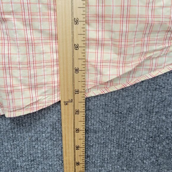 Brooks Brothers Shirt Mens Large/XL Orange Button Down Long Sleeve Preppy Casual - Picture 4 of 9